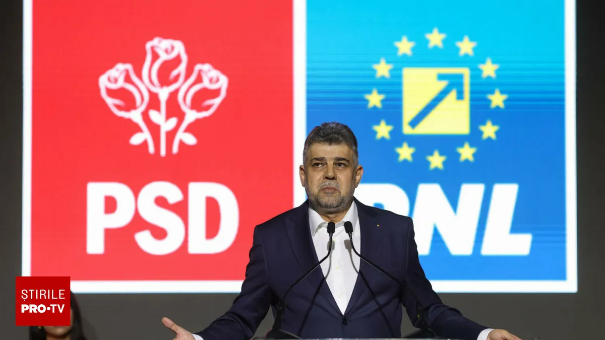 Dezastrul Ciolacu II: PNRR, suspendat; vizele pentru SUA, menținute Foto: Captură Pro TV