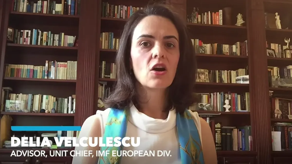 Delia Velculescu promovează politici complet opuse celor ale PSD și AUR: Foto: Captură YouTube