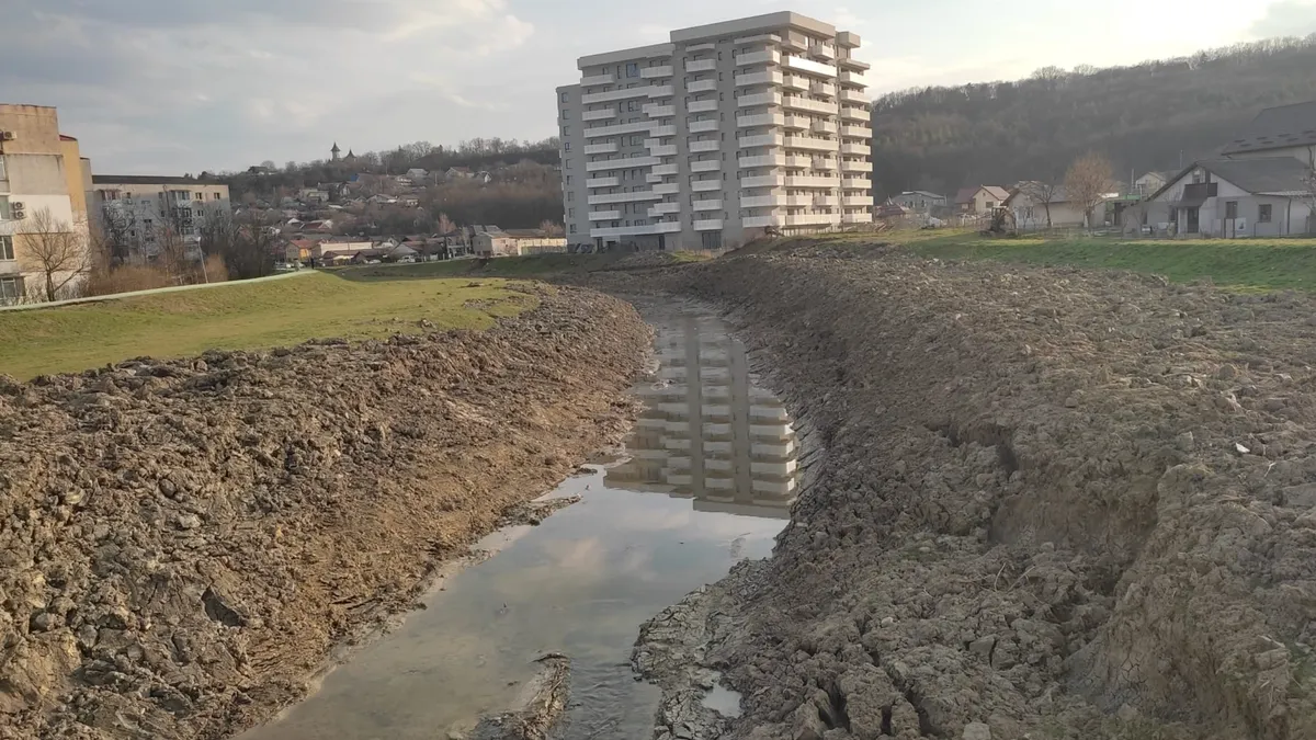 Zonă urbană degradată la Iași