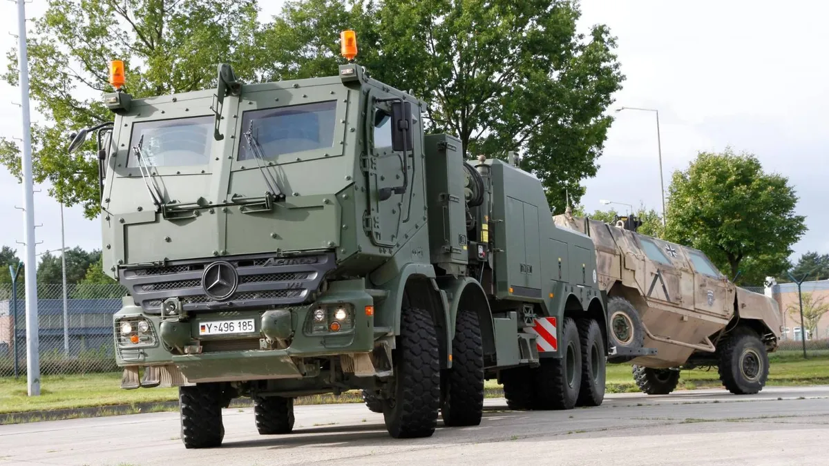 Germania trimite militari în Polonia (sursa: Facebook/Bundeswehr)