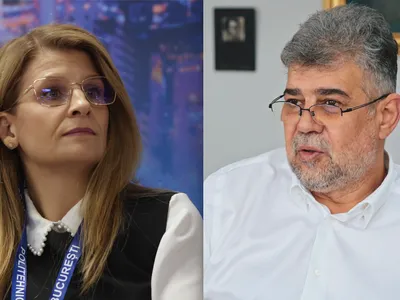 Cea mai grosolan trucată licitație din România: a câștigat oferta cu 292 de milioane de lei mai scumpă. Banii merg la un sponsor PSD, partid din care face parte și Iuliana Feclistov (sursa: Inquam Photos/George Călin, Facebook/Marcel Ciolacu)