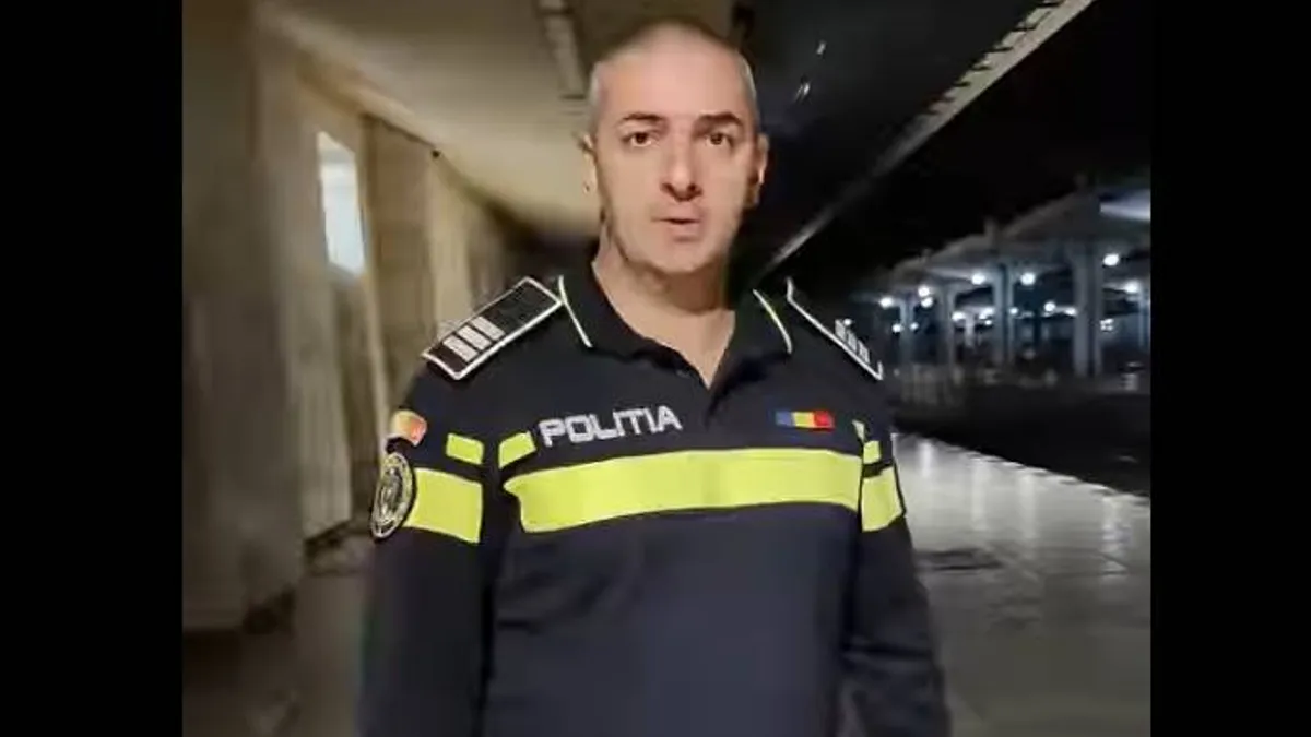 Naștere pe peronul Gării, la Timișoara (sursa: Facebook/Inspectoratul de Poliție Județean Timiș)