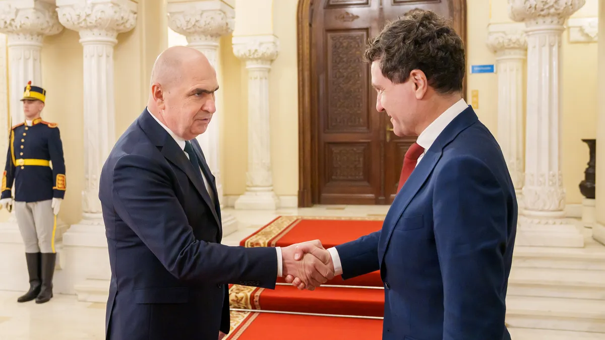 Nicușor Dan și Bolojan, politicienii cu cea mai mare cotă de încredere Foto: Presidency.ro