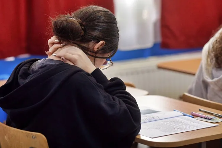 Simulare BAC română, subiecte accesibile (sursa: Inquam Photos/George Călin)