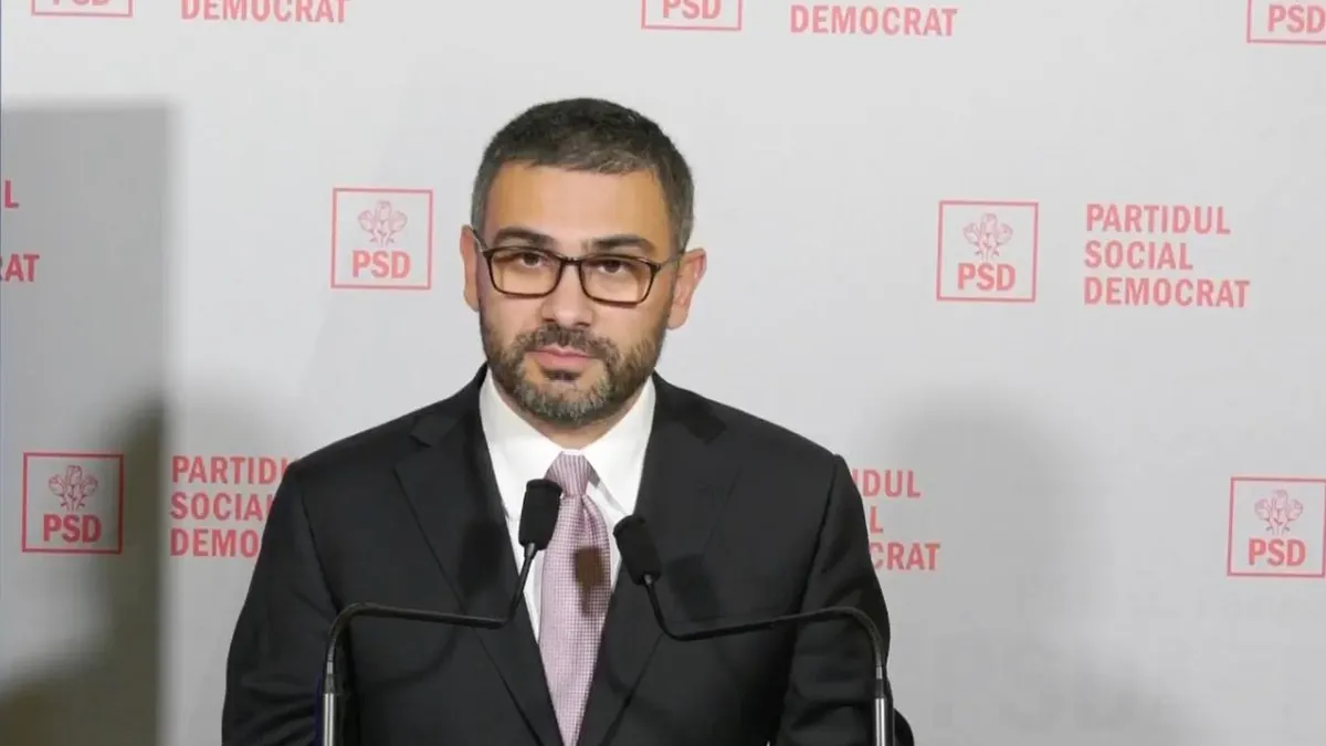 Ministrul Manole, falsuri despre plafonarea prețurilor (sursa: Facebook/Partidul Social Democrat)