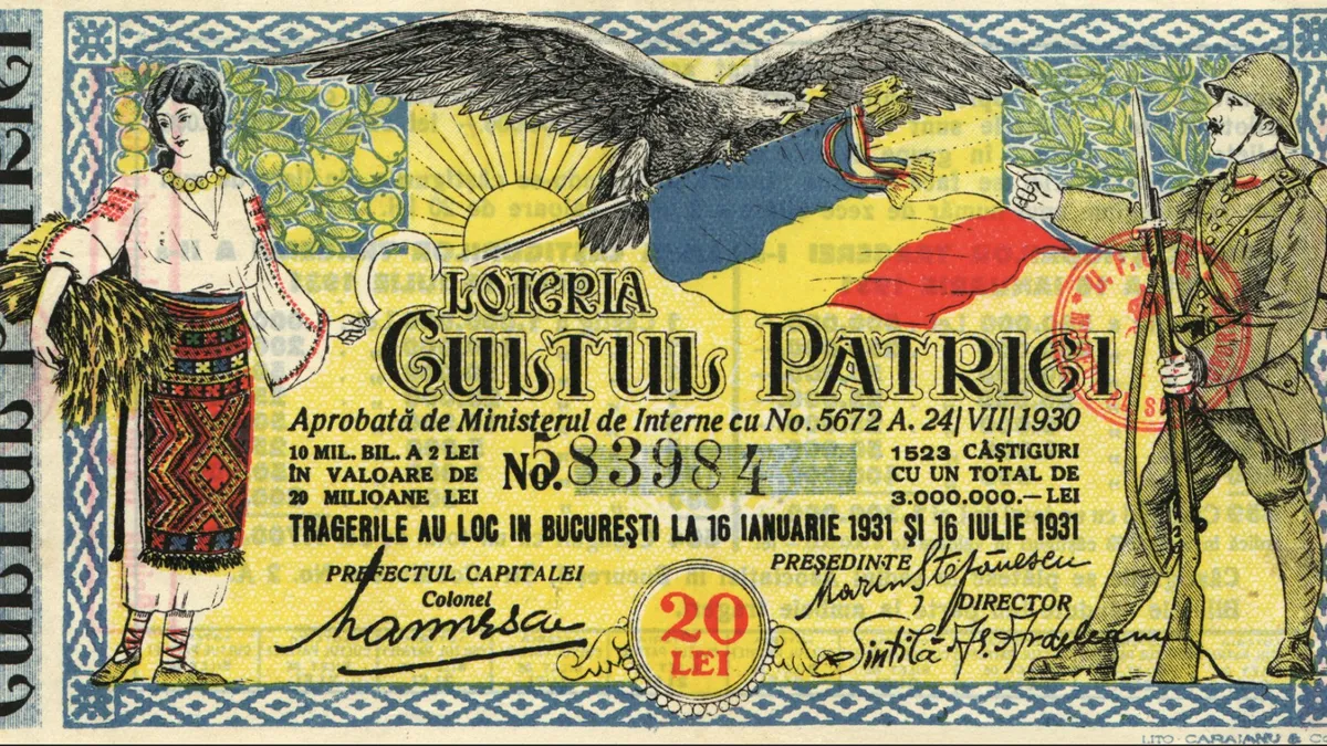 Istoria loteriilor în România: primele evenimente au fost organizate în scopuri caritabile