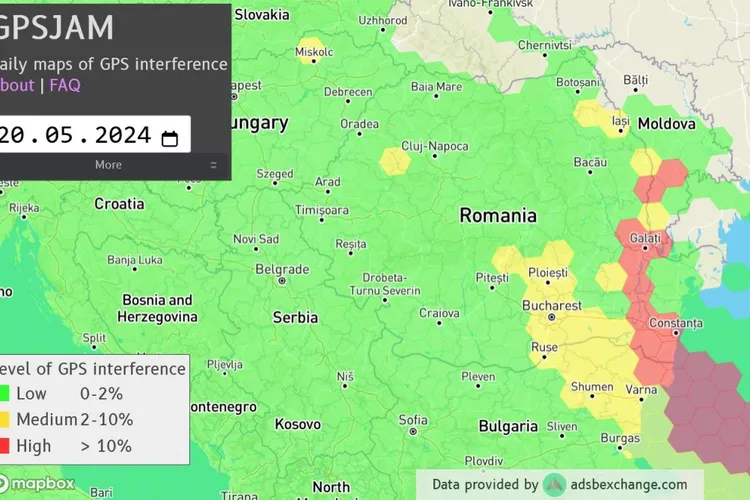 România, lovită de bruiajul electronic rusesc (sursa: ziaruldeiasi.ro)