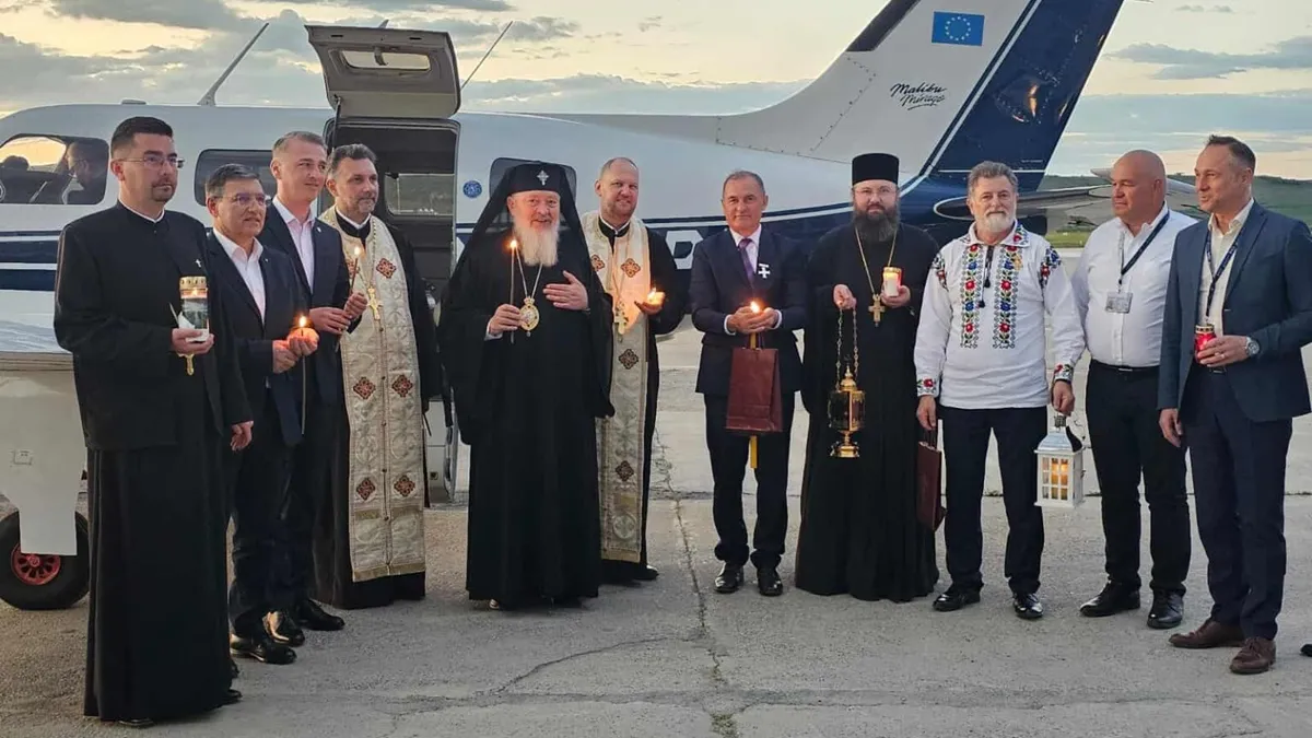 Preot român misionar critică aducerea Luminii de la Ierusalim Foto: Foaia Transilvania