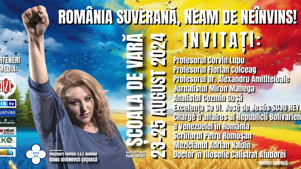 Șoșoacă despre „Marea Resetare Planetară” Foto: SOS România