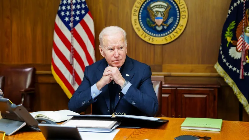 Biden a anunțat sancțiunile împotriva Rusiei (sursa: Facebook/The White House)