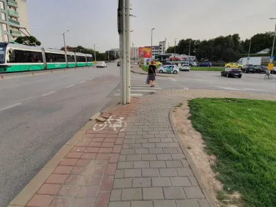 La Iași, Poliția cere Primăriei să repare de urgență pistele pentru biciclete (sursa: ziaruldeiasi.ro)