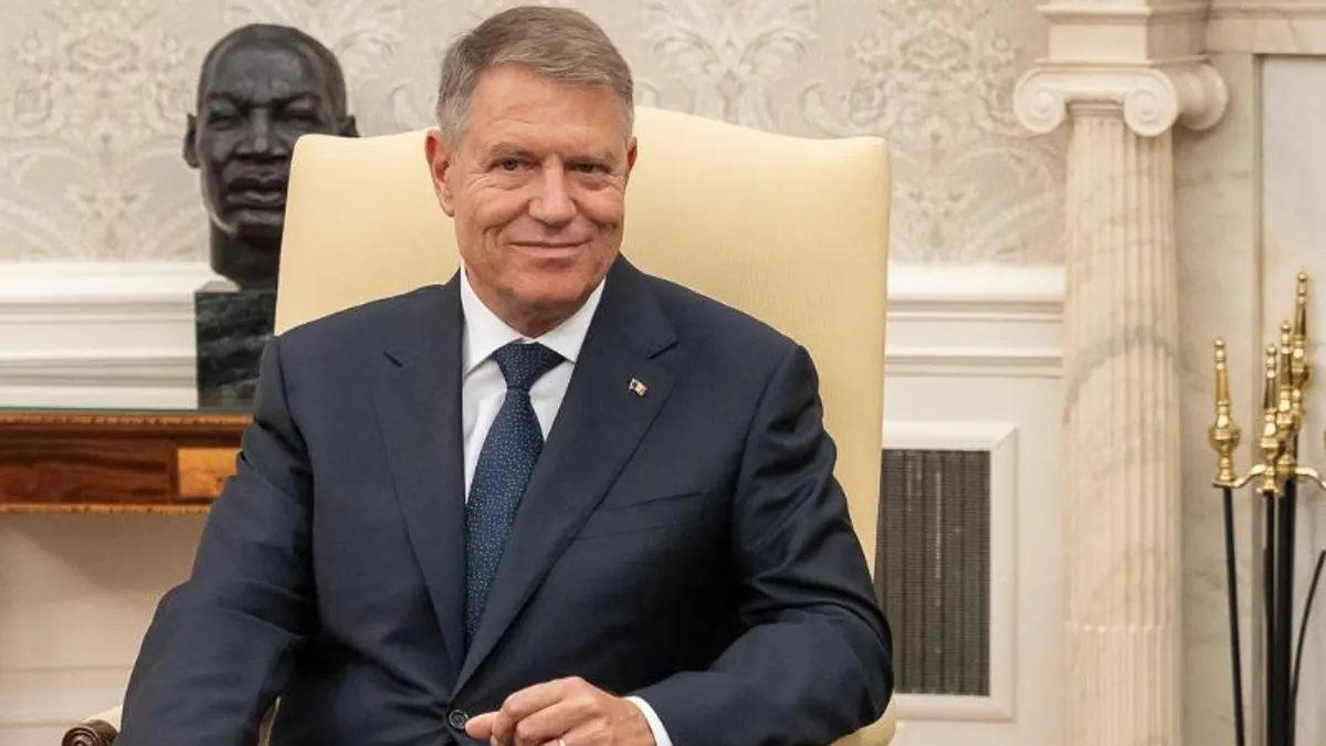 Iohannis deschide Climate Change prin absență (sursa: Facebook/Klaus Iohannis)