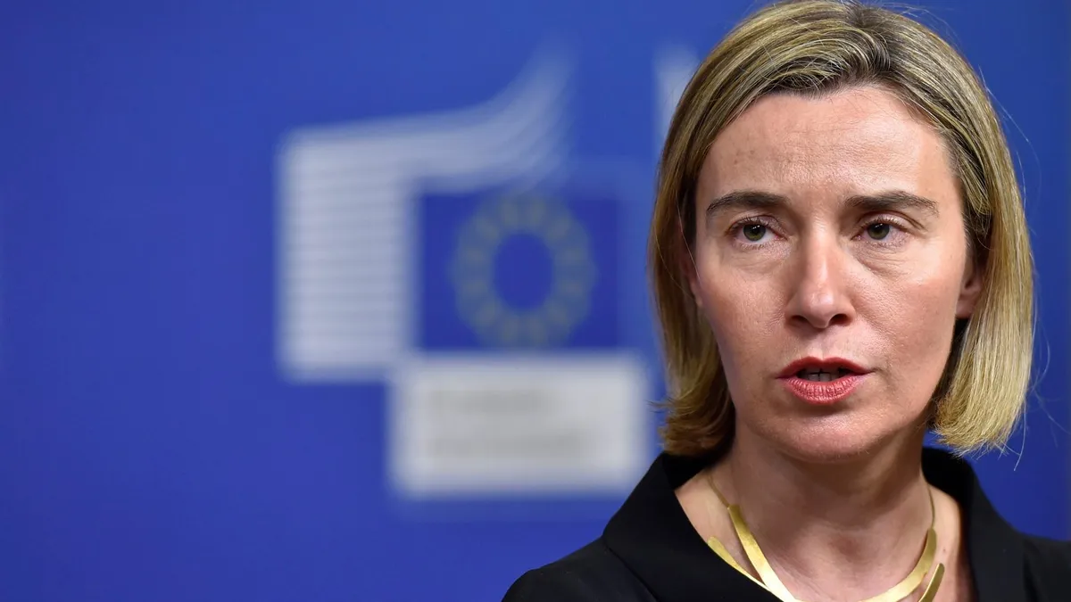 Federica Mogherini, arestată pentru corupție (sursa: Facebook/Federica Mogherini)