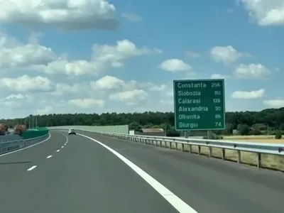 Autostrada A0: lotul 3 Sud, deschis (sursa: Facebook/Cristian Pistol)