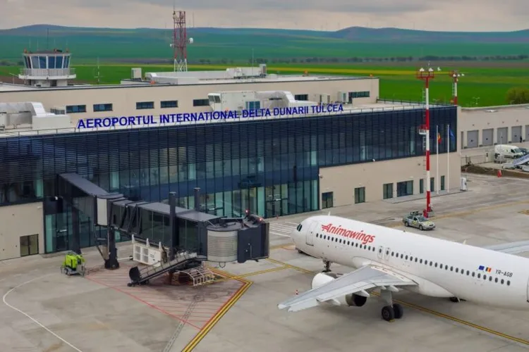 Aeroportul Tulcea, cu peste 50 de angajați și zero pasageri în martie, mai face niște angajări Foto: Aeroportul Tulcea