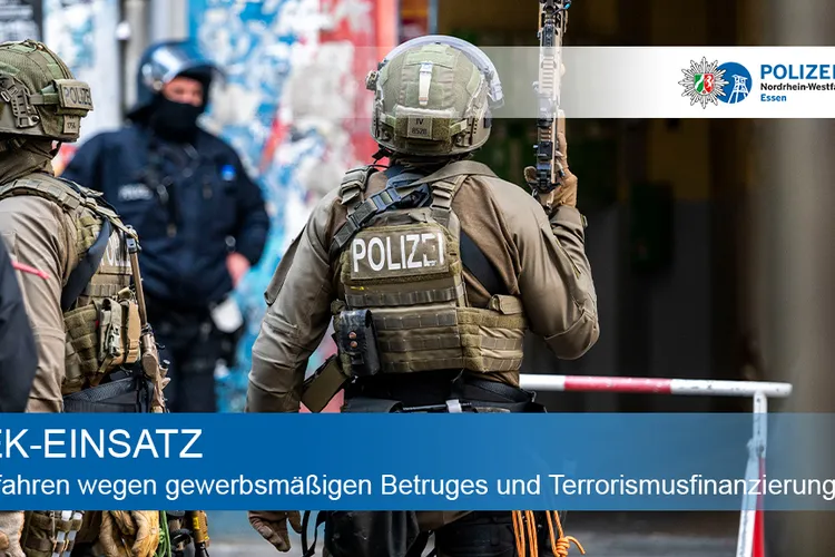 Poliția germană dejoacă un atentat terorist (sursa: X/Polizei NRW)