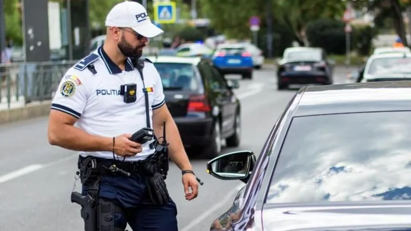 Românii beau și conduc fără carnet (sursa: Facebook/Poliția Română)