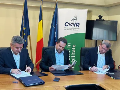 Începe execuția Autostrăzii Unirii (A8) (sursa: Facebook/Compania Națională de Investiții Rutiere)