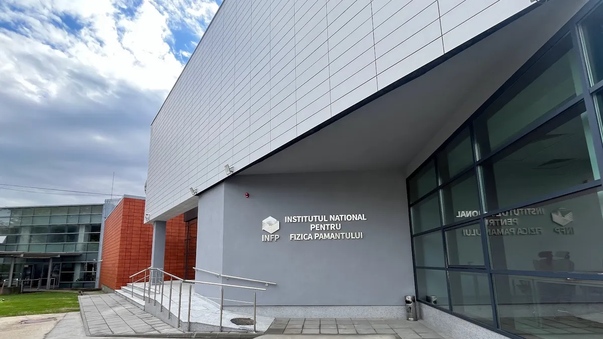 Cutremur în Brăila, luni dimineață (sursa: Facebook/Institutul Național de Cercetare-Dezvoltare pentru Fizica Pământului)