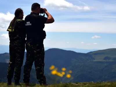 România securizează frontiera cu Serbia Foto: Facebook