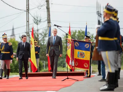 Nicuşor Dan, întâlnire cu regele Spaniei (sursa: Inquam Photos/Bogdan Buda)