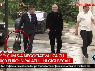 Simion l-a înjurat pe Mihai Neamțu și a vrut să-l bată Foto: captură video