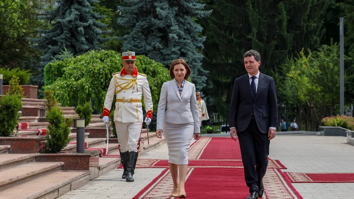 Nicușor Dan, vizită oficială în Moldova (sursa: Inquam Photos/Octav Ganea)