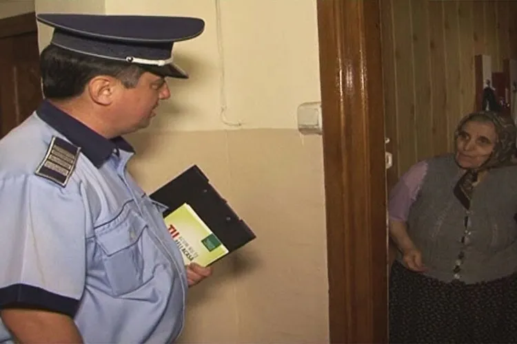 Locuitorii din apartamente, verificați de Poliție (sursa: ziaruldeiasi.ro)