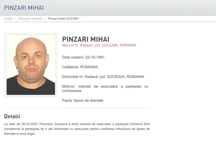 Mituitorul judecătoarei drogate, Mihai Pinzari, a șters-o de sub nasul Justiției