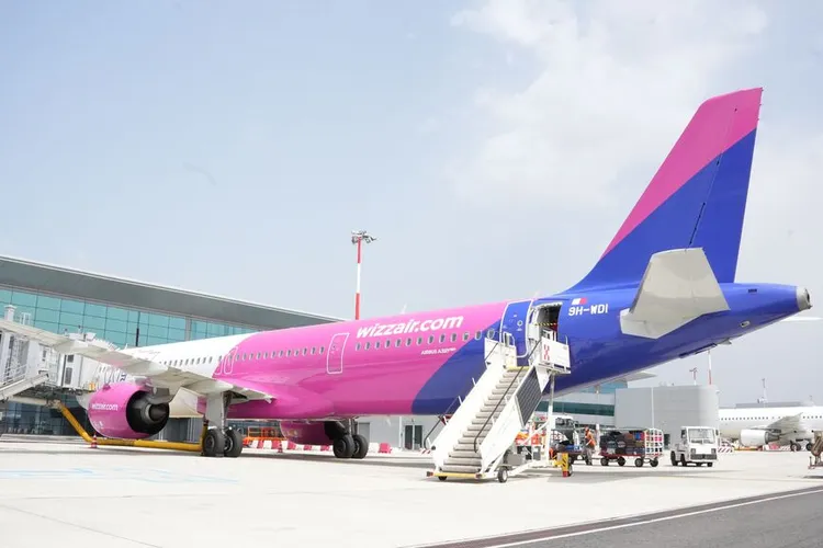 Wizz Air, profit mare în România (sursa: Facebook/Wizz Air)