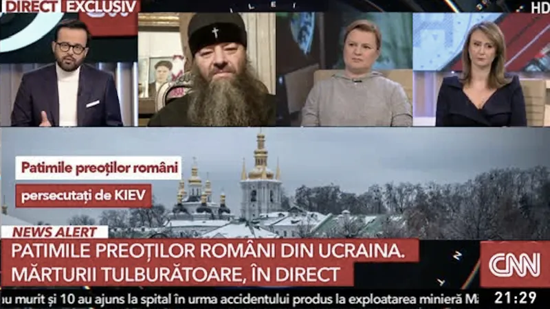 Patriarhia, reacție după ce Antena 3 a vrut să-i manipuleze pe credincioșii din Ucraina 