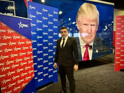 Simion a plătit lobby-iști americani ca să-l ducă la Trump, dar a luat țeapă Foto: George Simion