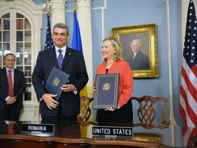 Fostul ministru de Externe Baconschi scrie despre rețeaua rusă în România Foto: ministerul de Externe, 2010