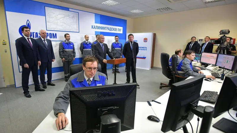 Gazprom a tăiat gazul către Italia Foto: Gazprom