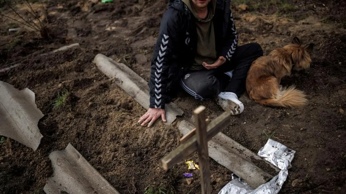 Zeci de mii morți în Mariupol (sursa: Reuters)