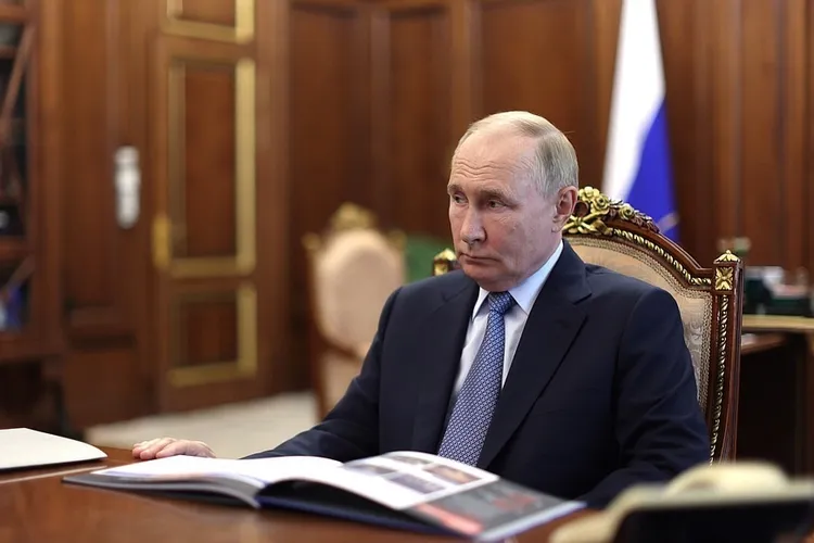Putin, furios că ucrainenii atacă Rusia (sursa: Kremlin.ru)