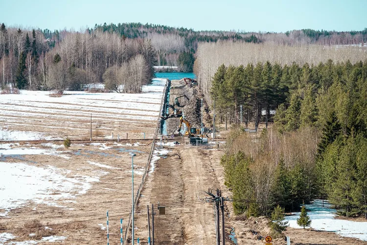 Finlanda, gard la granița cu Rusia (sursa: raja.fi)