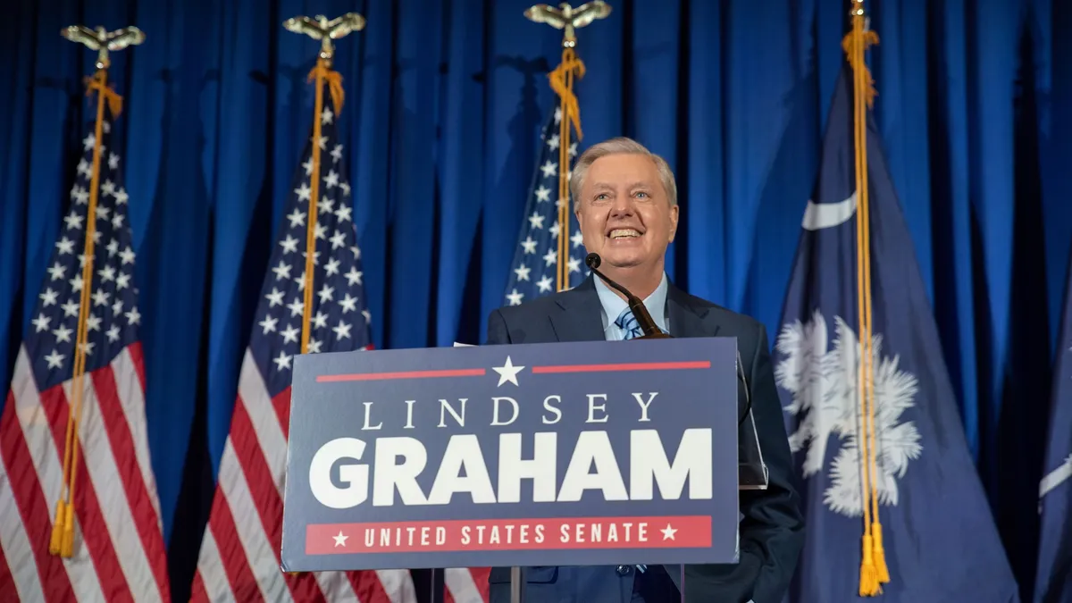 Senatorul Graham: „Putin nu vrea pace” (sursa: Facebook/Lindsey Graham)