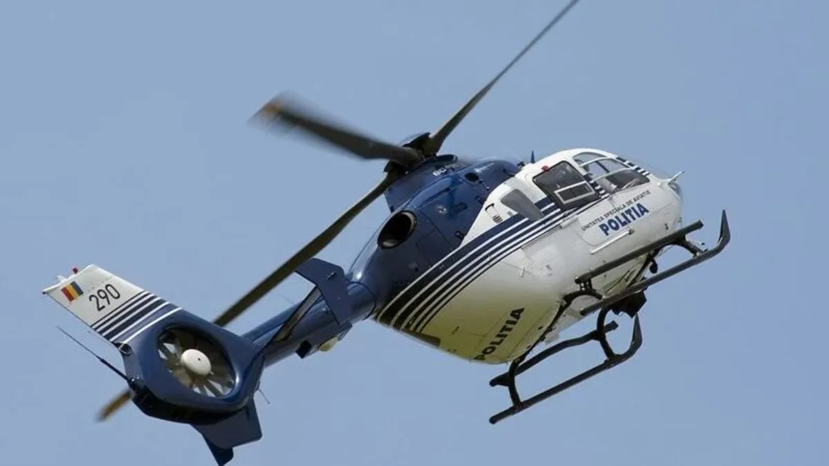Șoferi, atenție la radarul din elicopter! (sursa: ziaruldeiasi.ro)