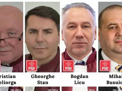 Cei 4 pesediști din CCR: plagiator, tablagiu, bâta anti-Kovesi a lui Dragnea, apropiatul lui Mazăre Grupaj foto: Facebook