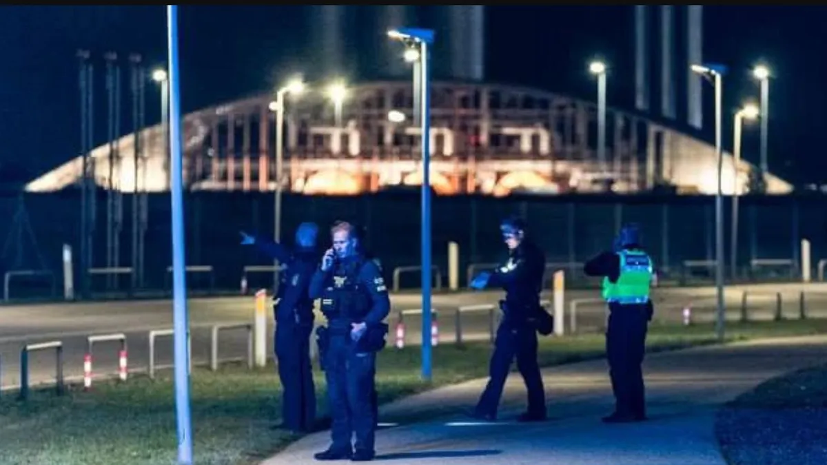 Dronele suspecte de pe aeroportul Copenhaga (sursa: X/Pisklauren)