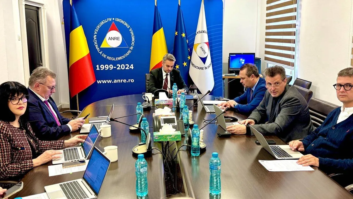 Necesitatea unei reforme fundamentale a ANRE (sursa: Facebook/ANRE - Autoritatea Națională de Reglementare în domeniul Energiei)
