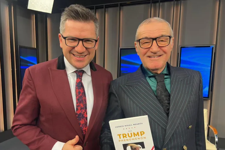 Agerpres promovează cartea lui Mihail Neamțu (sursa: Facebook/Mihail Neamtu)