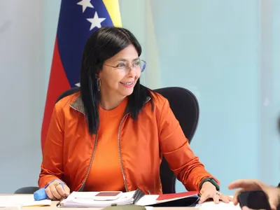 Delcy Rodriguez, negocieri secrete cu SUA (sursa: Facebook/Delcy Rodríguez)