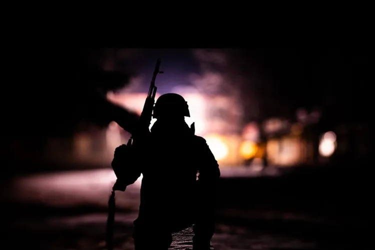 Ucraina atacă un depozit petrolier rusesc (sursa: Facebook/General Staff of the Armed Forces of Ukraine)