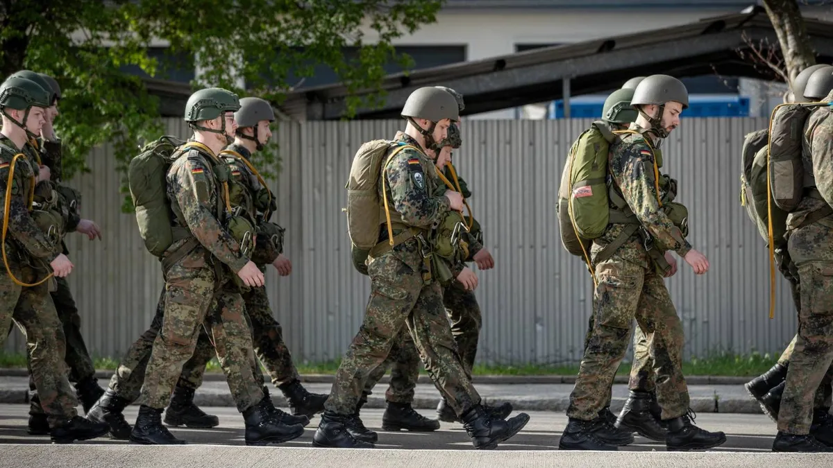 Germania consideră reintroducerea serviciului militar obligatoriu (sursa: Facebook/Bundeswehr)