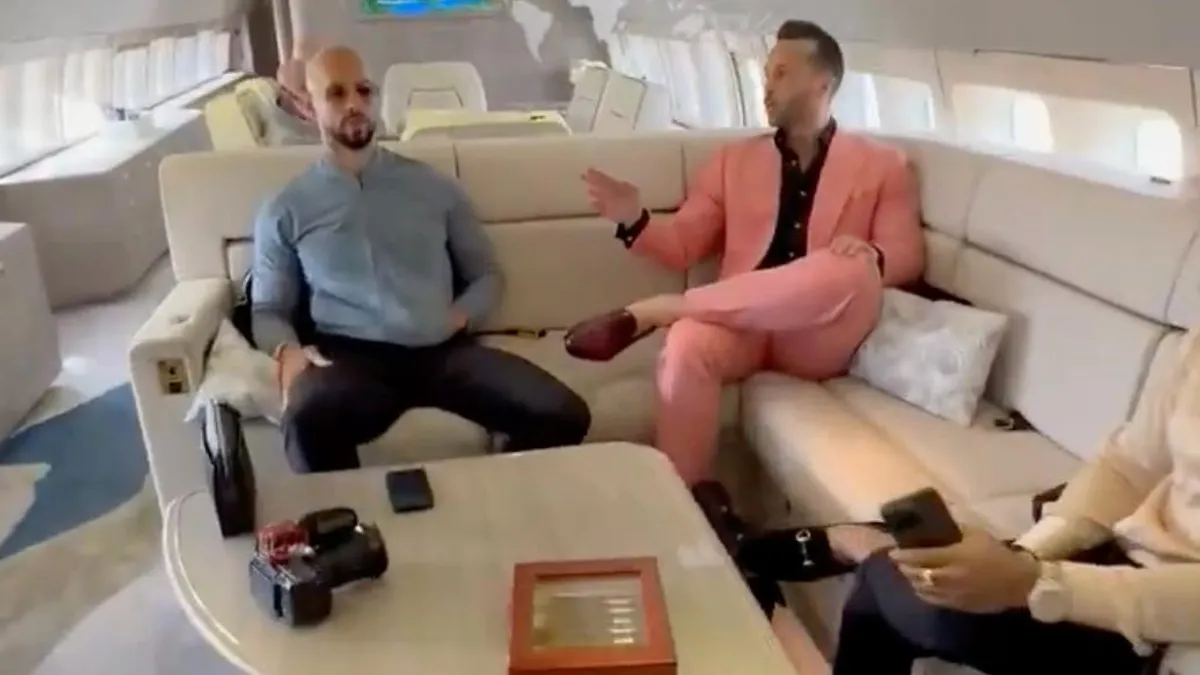 Frații Tate au plecat în Dubai (sursa: X/Andrew Tate)