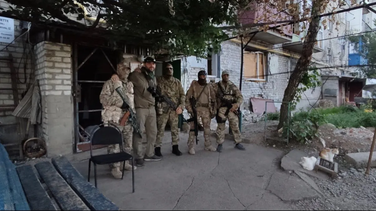 Un propagandist al Kremlinului a publicat fotografii ale unei baze a mercenarilor Wagner: adresa lor este clar vizibilă în stânga, sus