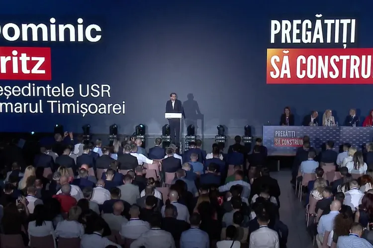 Dominic Fritz, validat ca președinte USR (sursa: Facebook/USR)