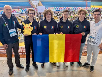 România, aur la Olimpiada de Informatică (sursa: Facebook/Ministerul Educației - România)